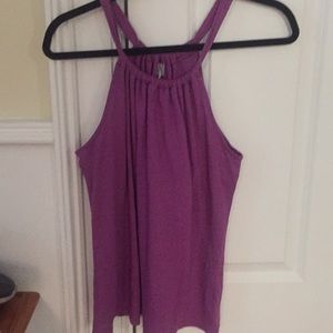 Old Navy Purple Halter top size M